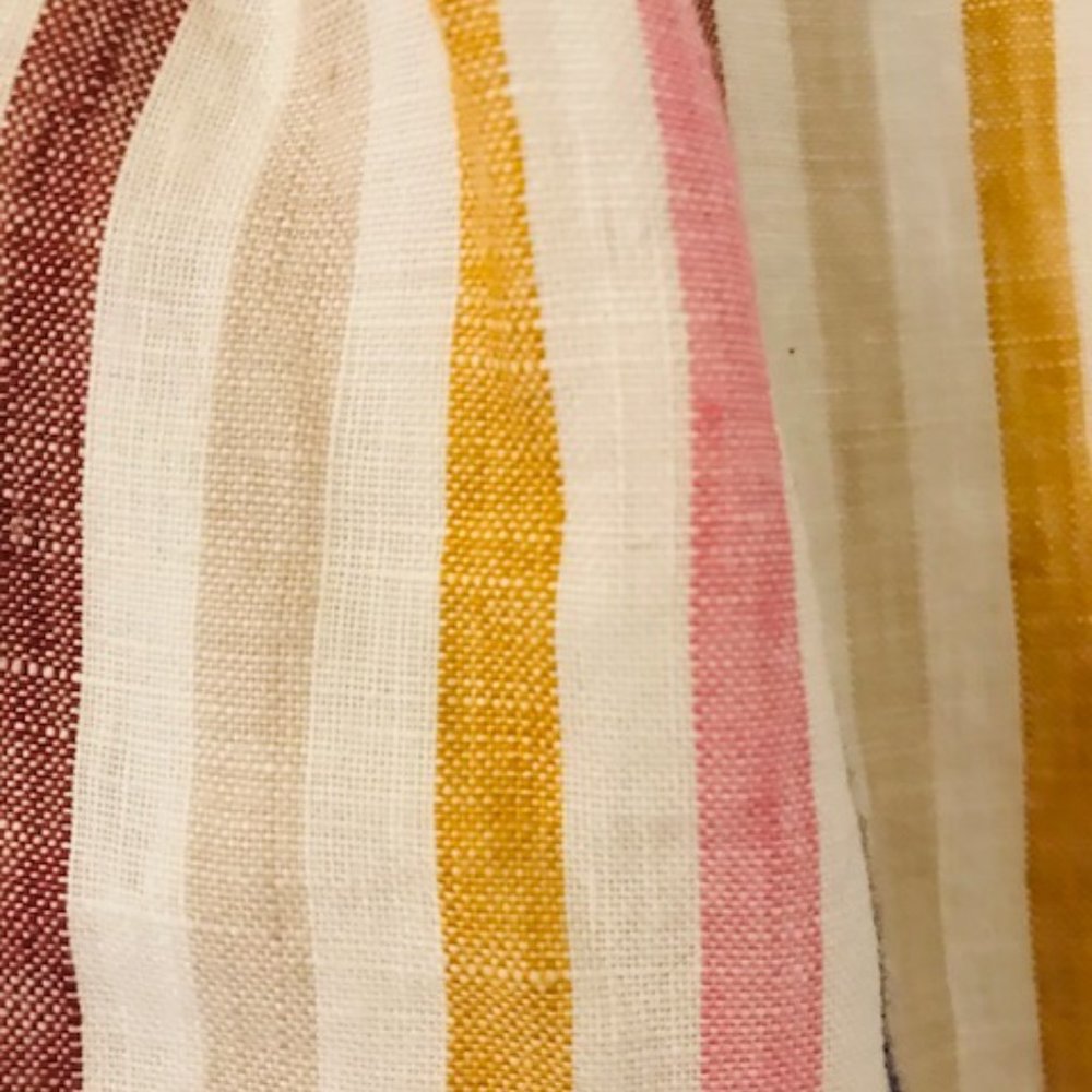 Boden Striped V-Neck Tie-Waist Maxi Dress in Multicolor - Picture 8 of 12